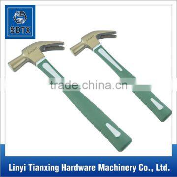 good quality of plastic handle claw hammer 250g -024