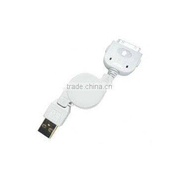 Apple Phone 3G/3Gs Retractable USB Sync-N-Charge Retractable Micro Usb Cable