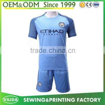 Hot selling sublimation soccer jersey custom high quality football club national football uniform