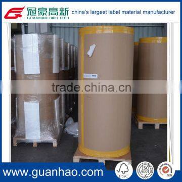 jumbo roll of synthetic paper material for ribbon printing label and color printing label