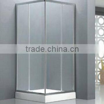 2015 new design durable tempered glass shower screen