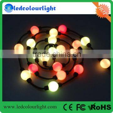 50mm ws2811 pixel ball christmas decoration led string ball