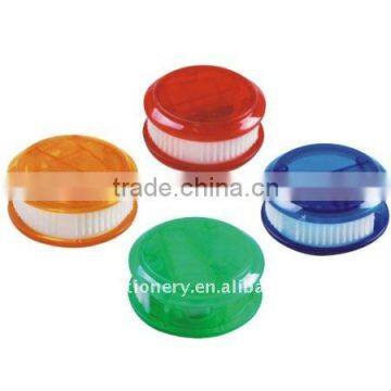 plastic round pencil sharpener