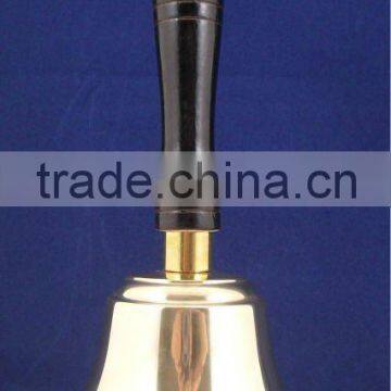 Brass hand bell A8-014 with engraved logo as souvenirs(E280)