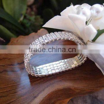 DIY Rhinestone Diamond Mesh Chair Sash Bands photo-3