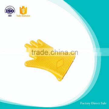 Excellent Temperature Resistance Anti-slip Silicone Dishwashing Gloves photo-5