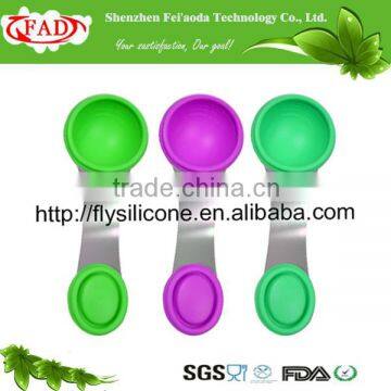 Promotional silicone measuring spoon wholesale factory cheap price