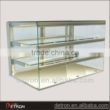 AE-323 customized 3 tiers food display counter