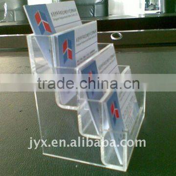 clear floor stand acrylic brochure document file holder