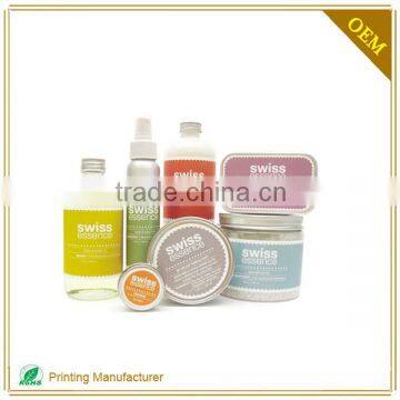 Wholesale Cheap Pringting Color Labels For Cosmetic Jar Bottle