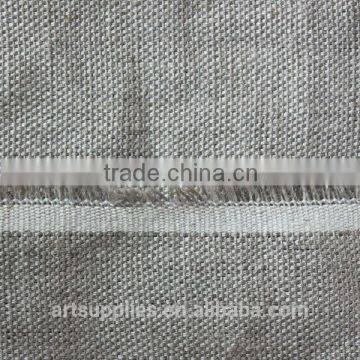 221gsm Unprimed Raw 100% Linen Canvas