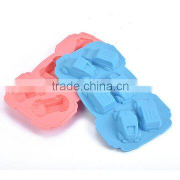 Fancy Mini Car Shaped Silicone Ice Cube Tray photo-2