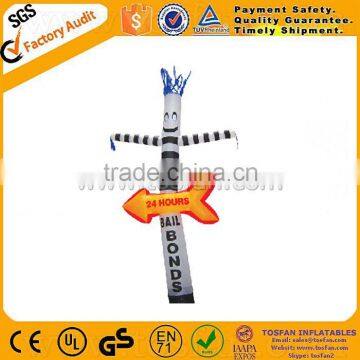 Charming advertising inflatable desktop air dancer F3015