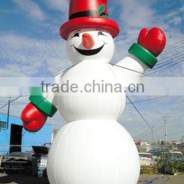 Hot selling snowman inflatables/ fancy christmas decoration