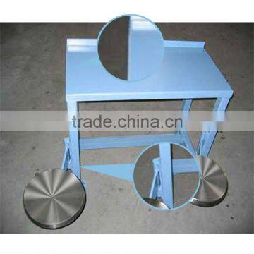 Floor Mounted Prison Desk Wth Swivel Stools photo-2