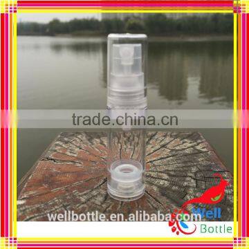 5ml 10ml airless pump bottle continuing sell airless pump bottle for e liquid with plastic cap