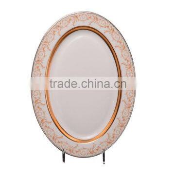 Newly Luxury White Body of Fine Bone China Dinnerware photo-5