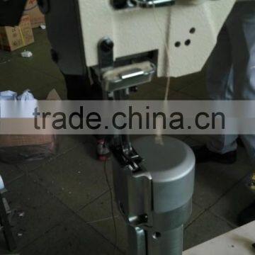 Super High Post-bed Single Needle Compound Feed Sewing Machine 8703 photo-4