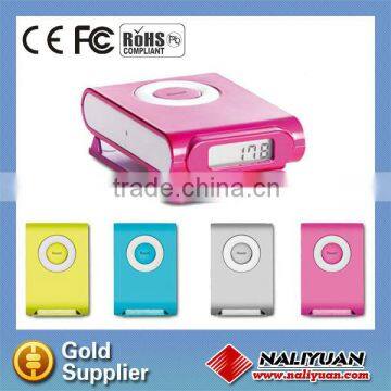 Newest Fashion Belt clip mini digital single digital sport pedometer