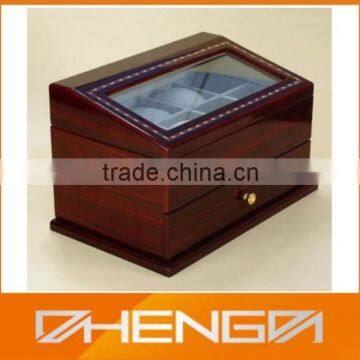 Hot Sale!!! Customized Glossy Lacquer Solid Wood Drawer Box