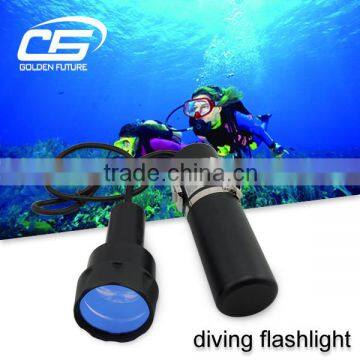 IP68 mini xml t6 led diving flashlight