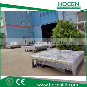 Big Factory Warehouse Forklift Loading Working Platform Hydraulic Electric Adjustable Truck Dock Leveler Price