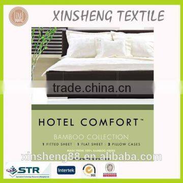 100% pure bamboo sheet set 300T solid sheet set