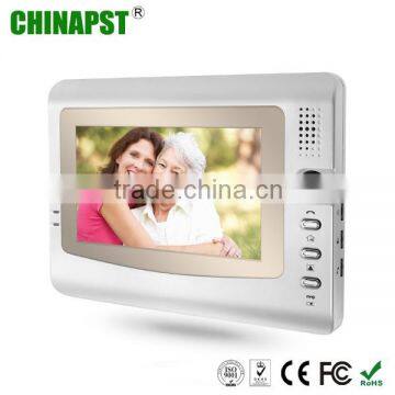 Good price pinhole Camera LCD monitor hands free multi apartment intercom door to door PST-VD973C