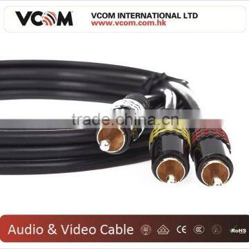 2015 Top Selling RCA Cable 1.8m 3RCA Jacks to 3RCA Jacks photo-5