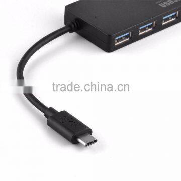 Portable 5Gbps 4 Ports USB Type C Hub for New Mac Book photo-3