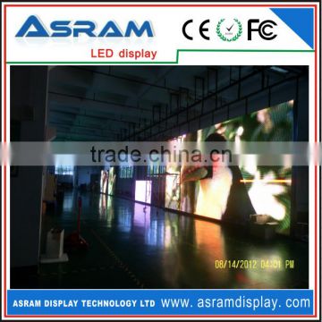 Factory price LED display board 1R1G1B 1/4 scan&High density New Item P10 Indoor Full Color LED Screen