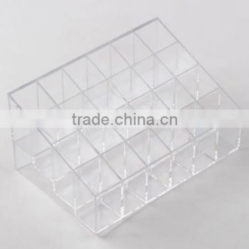 plexiglass acrylic tube lipstick display