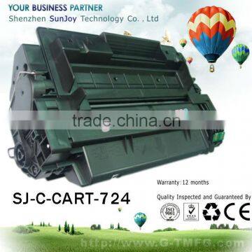 CART724 high quality products toner cartridge for Canon LASERSHOT LBP6750dn