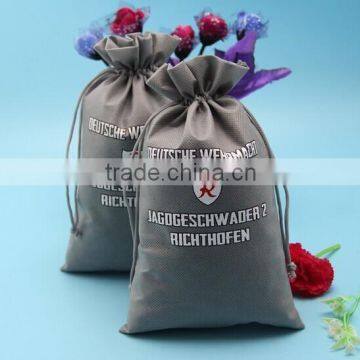 15g-220g fabric weight colorful good quality non-woven drawstring bag tote shipping bag for packing