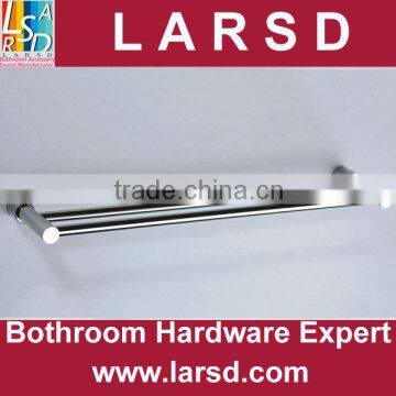 Wall mounted brass double towel bar item no.6348