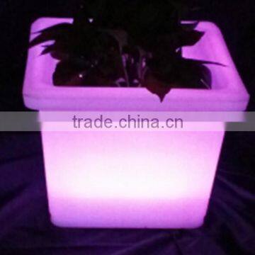 Movable Living Flower Indoor or Outdoor Rechargeable LED Flower Planter photo-2