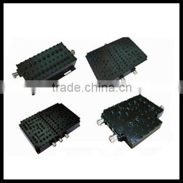 885-954/1880-1920/2010-2025MHz GSM/TD-SCMA(A&B&C) 3 Band Triplexer Combiners