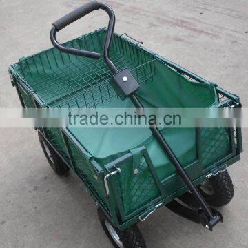 300kgs utility canvas mesh steel garden tool garden carts