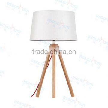 Wood Table Lamp