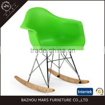 Colorful plastic wood based child chair