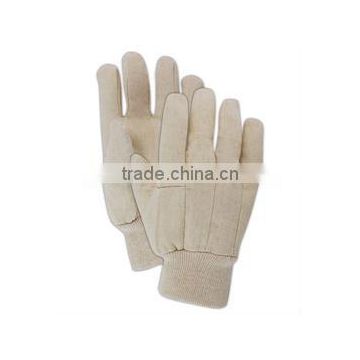 canvas safety gloves work cotton construction canvas safety gloves