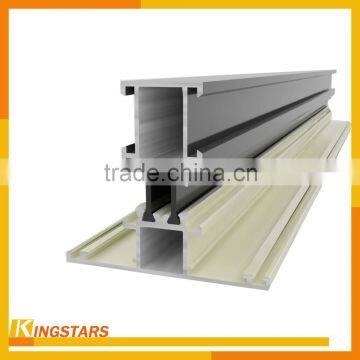 powder coating 6063 T5 aluminum profiles 6063 T5 extruded Aluminium section Profile