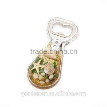 High quality insect acrylic bottle opener with logo