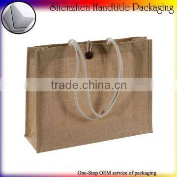 Custom Size High Quality Jute Beach Bags photo-6