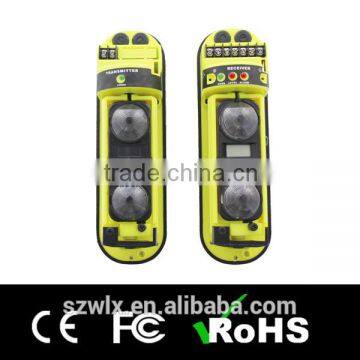 2 beams digital active infrared detector, wirless or wired beam sensor, infrared barrier beam detector