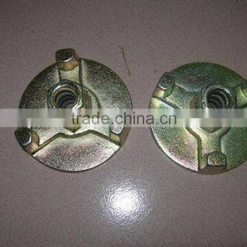 formwork nut wing nut with round plate/ domed nut