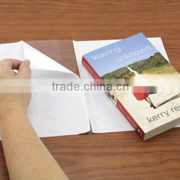 Book protection self adhesive clear cover book