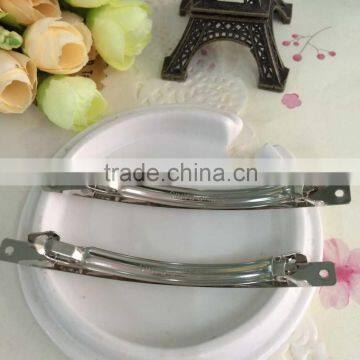 Silver French Barrettes Clip For Hair Bows Metal French Clip 5 Styles Available photo-4