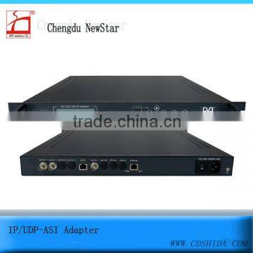 IP to ASI atapter DVB digital TV catv digital headend digital tv headend