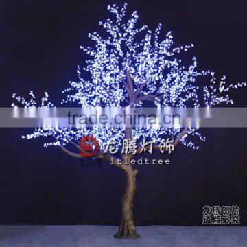 4.5m white led cherry tree